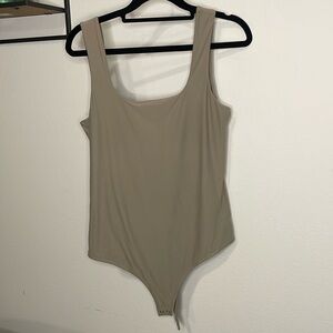 Abercrombie & Fitch - Soft Matte Seamless Squareneck Bodysuit. Size Medium